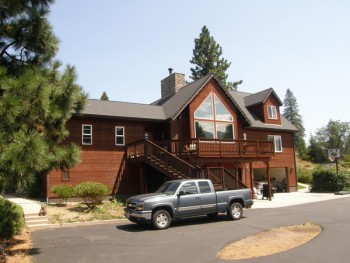 Exterior painting in Mount Shasta by Tagatz Painting Co.